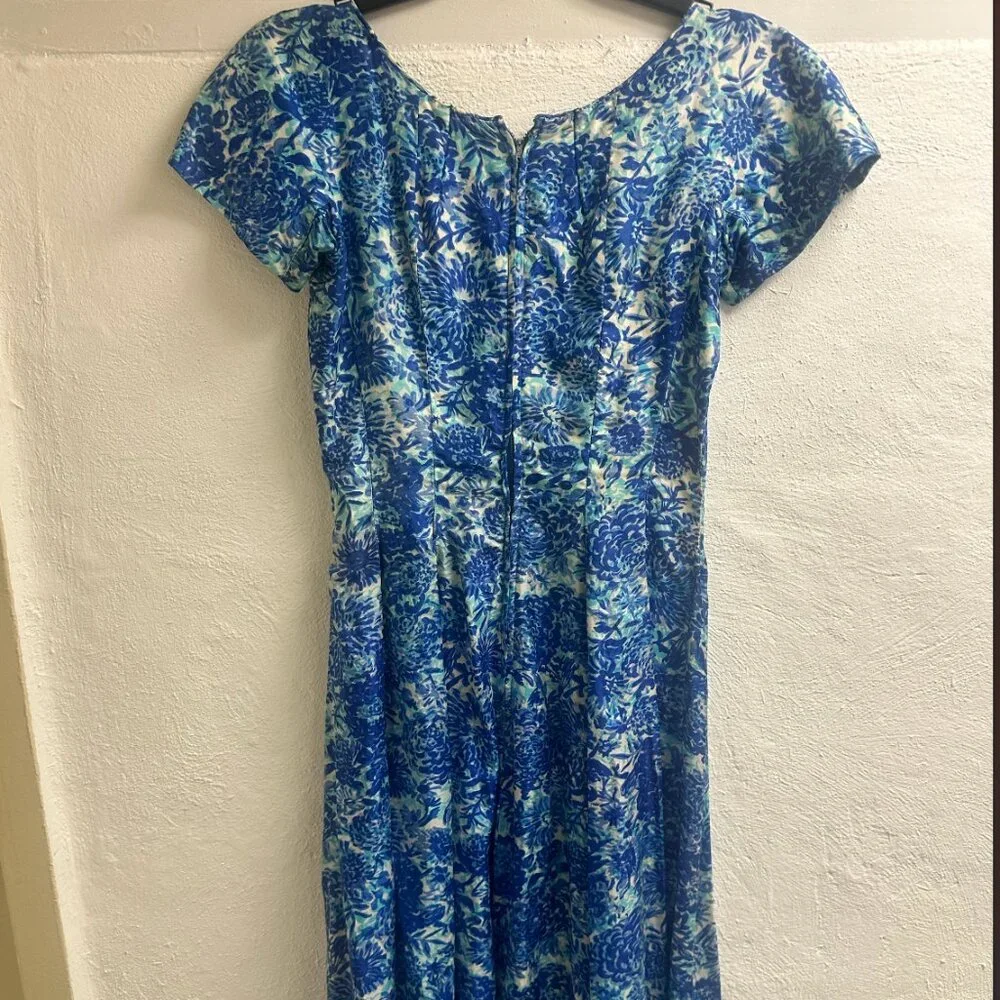 True Vintage 1950s floral Dress - Picture 1 of 4